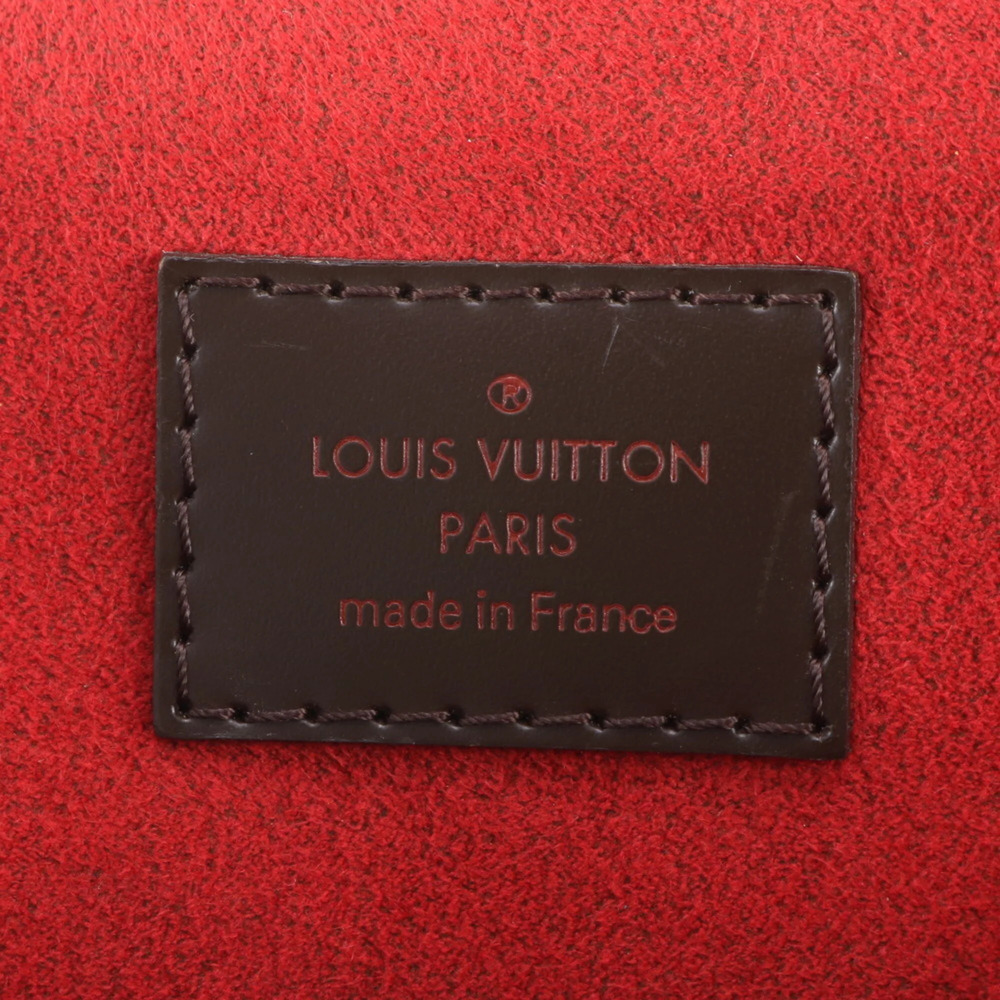 LOUIS VUITTON Brown Damier Leather Shoulder Bag - Picture 10 of 11